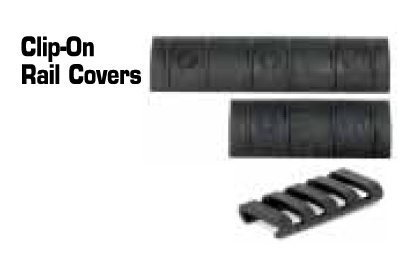Clip-On Rail covers 5 Slot Clip-on Rail Cover, 1.75