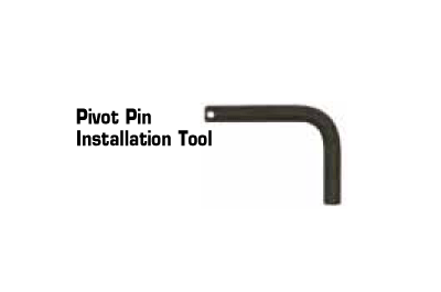 Pivot Pin Installation Tool  you're going to need this, and....