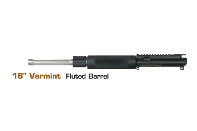 16" Varmint Upper Fluted