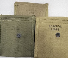 M1/M2 Stock Pouch, USGI 1943 Dated