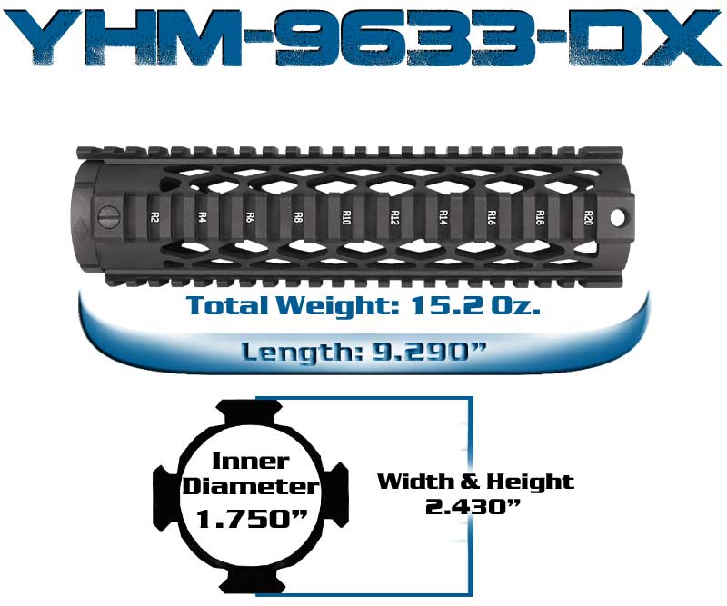 YHM Midlenghth Diamond Qual Rail